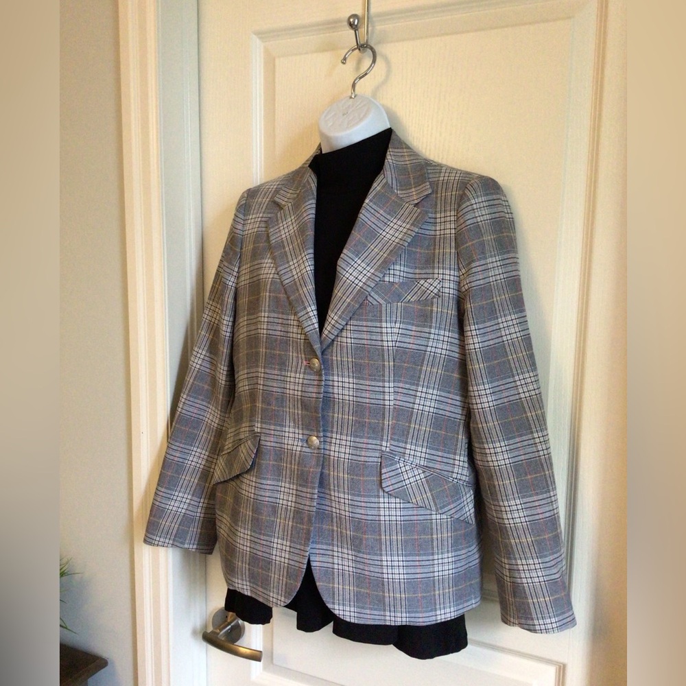 Bariloche plaid blazer in size 44 Spain